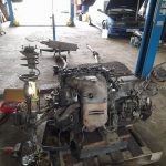 Toyota RAF 4 замена ГРМ со снятием двигателя